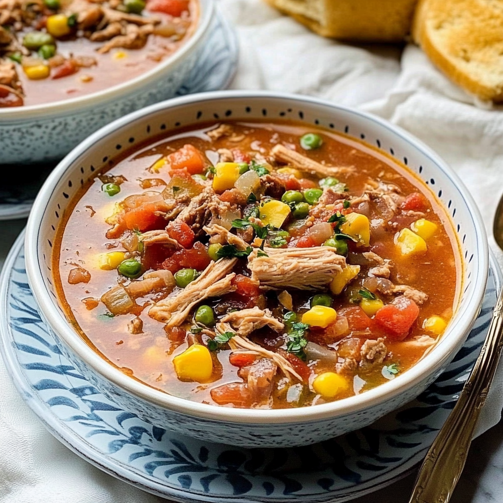 Recipe preparation for crockpot brunswick stew