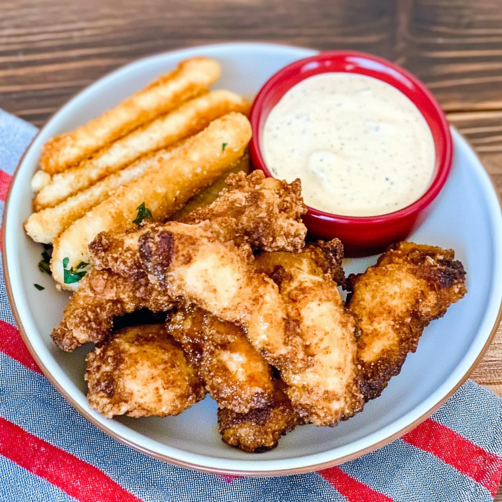 Recipe preparation for steak fingers