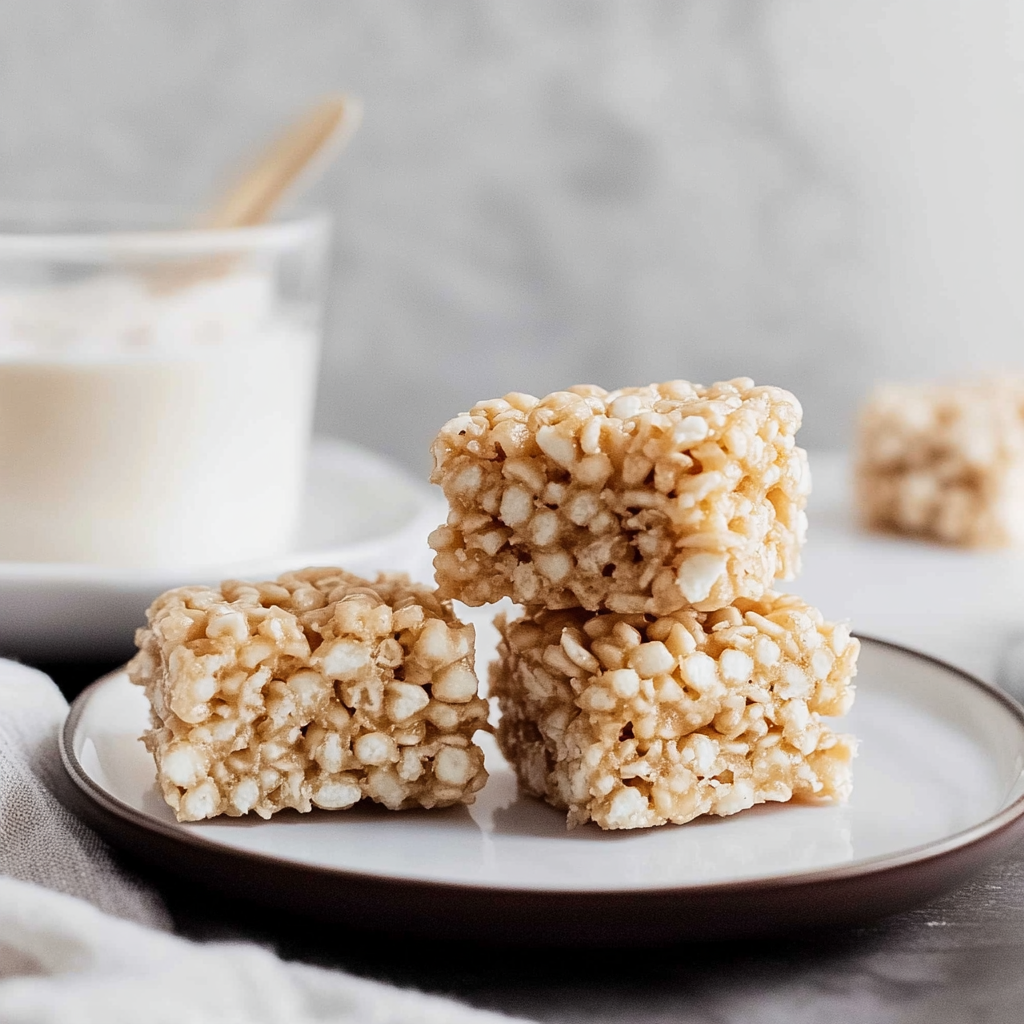 Recipe preparation for rice krispie treats