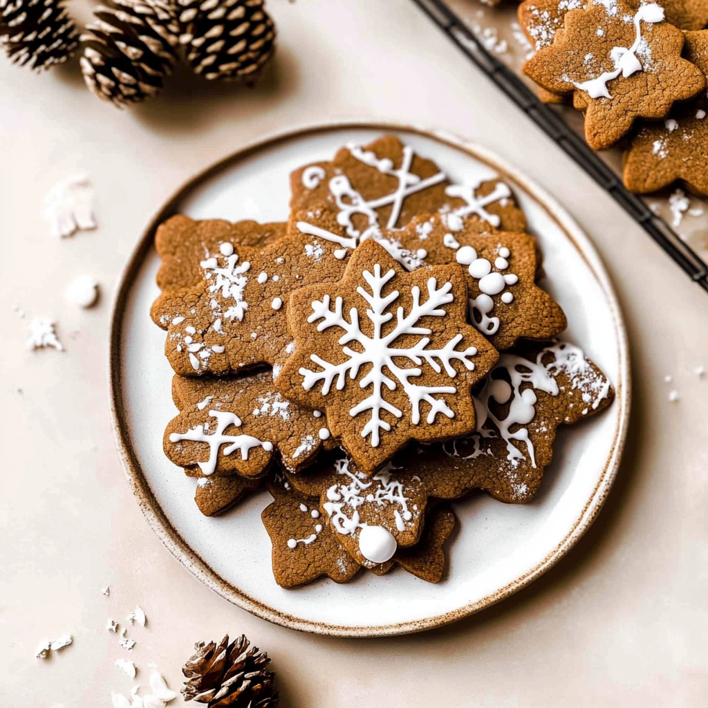 Recipe preparation for Soft Gingerbread Cookies