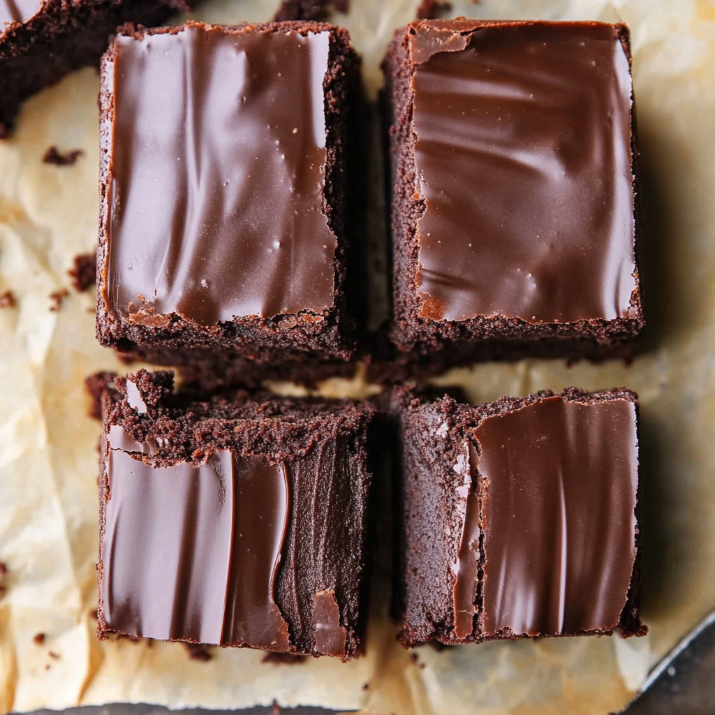 Recipe preparation for triple fudge brownies
