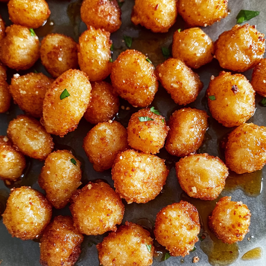 Recipe preparation for homemade tater tots