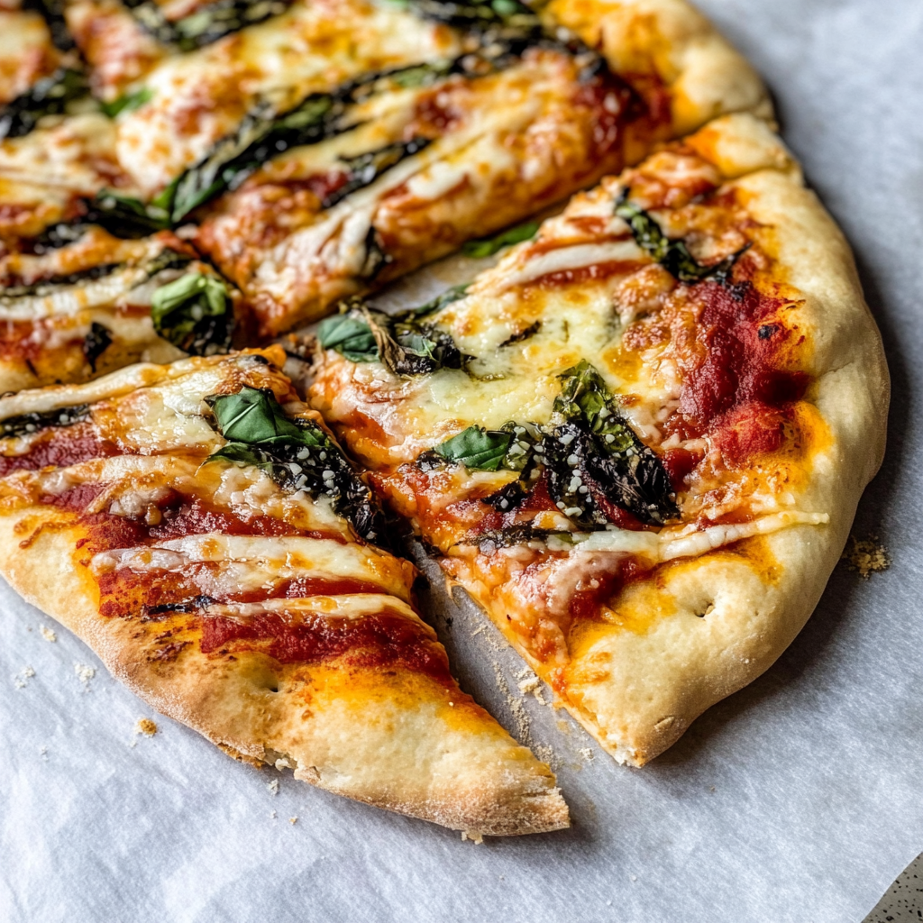 Recipe preparation for flatbread pizza