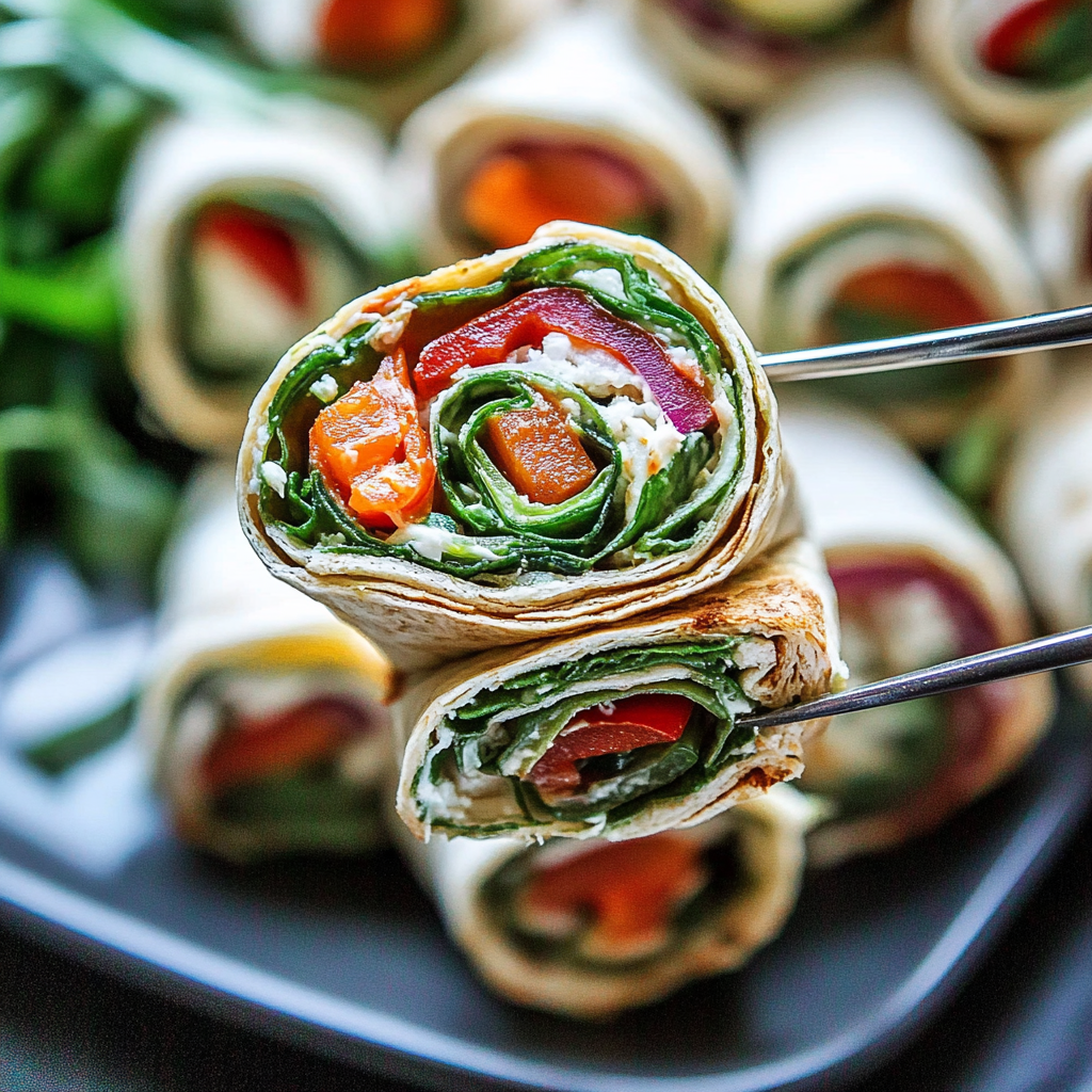 Recipe preparation for lavash wraps