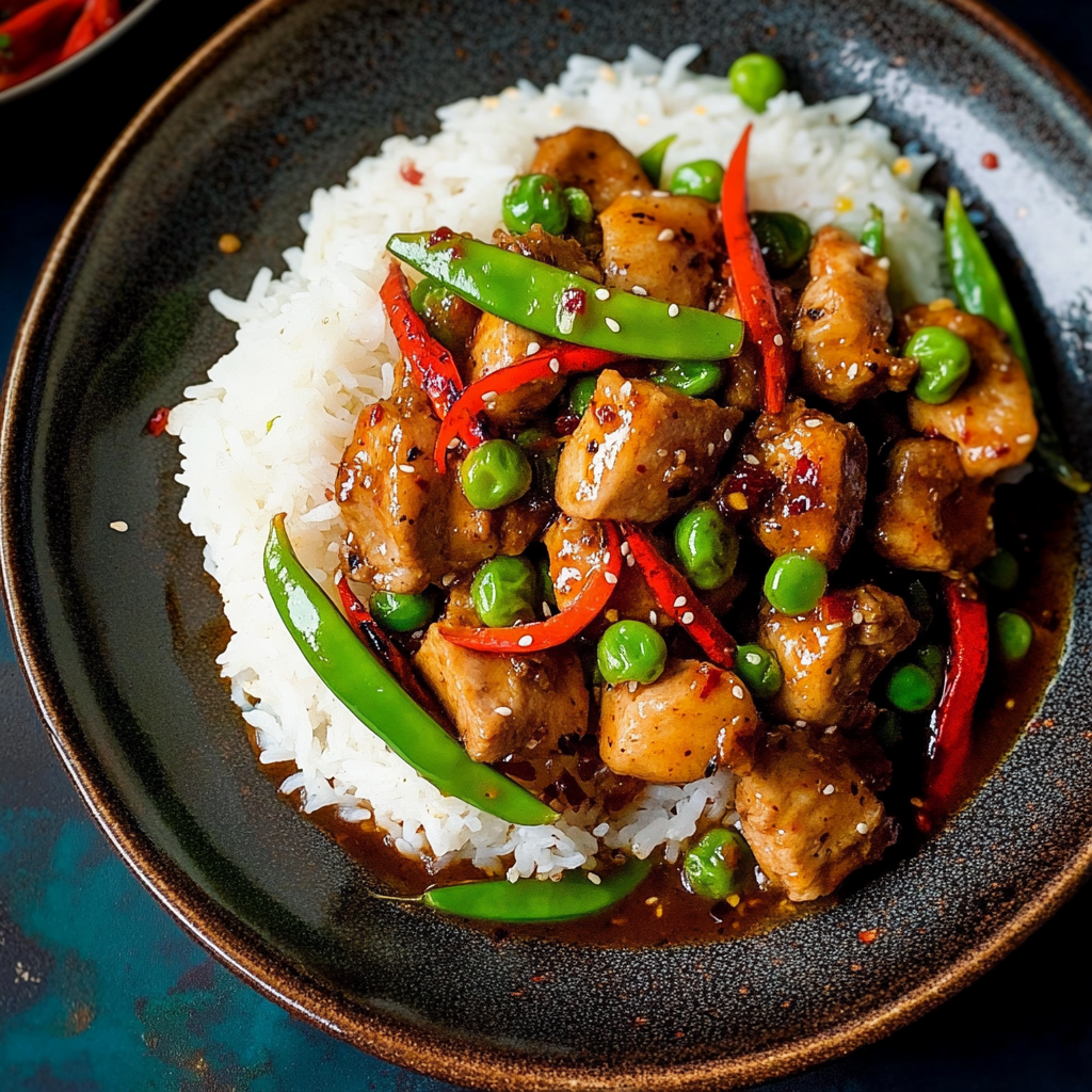Recipe preparation for firecracker chicken