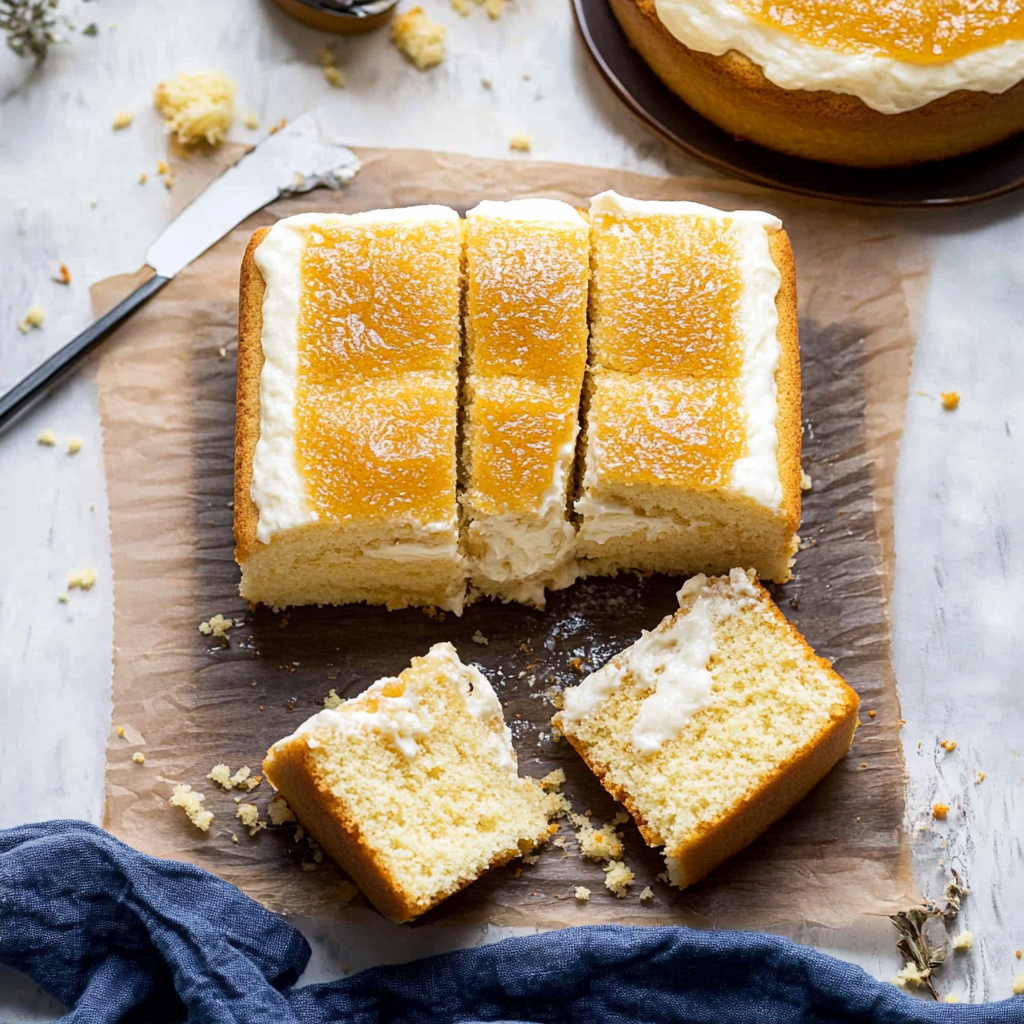 Recipe preparation for twinkie cake