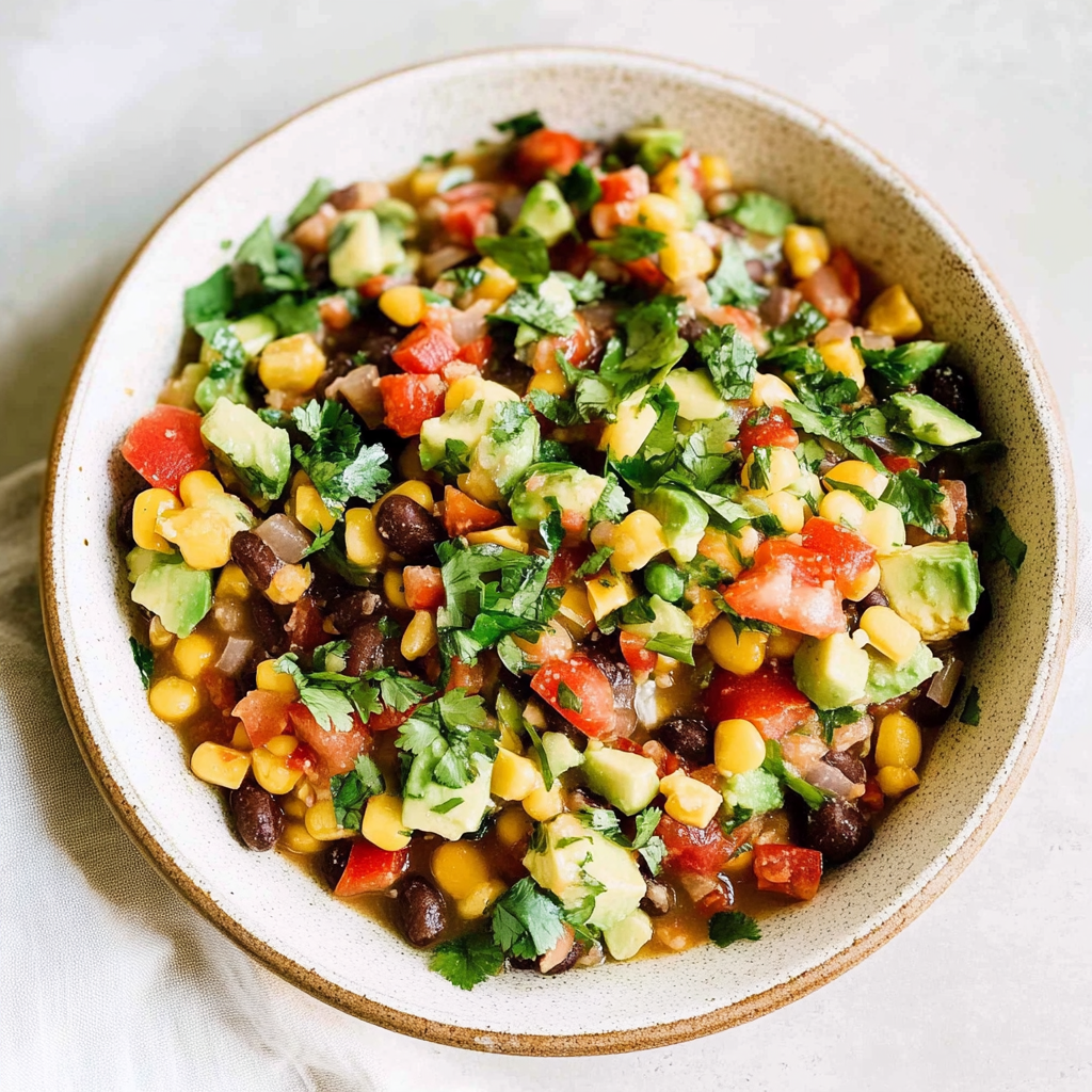 Recipe preparation for cowboy caviar