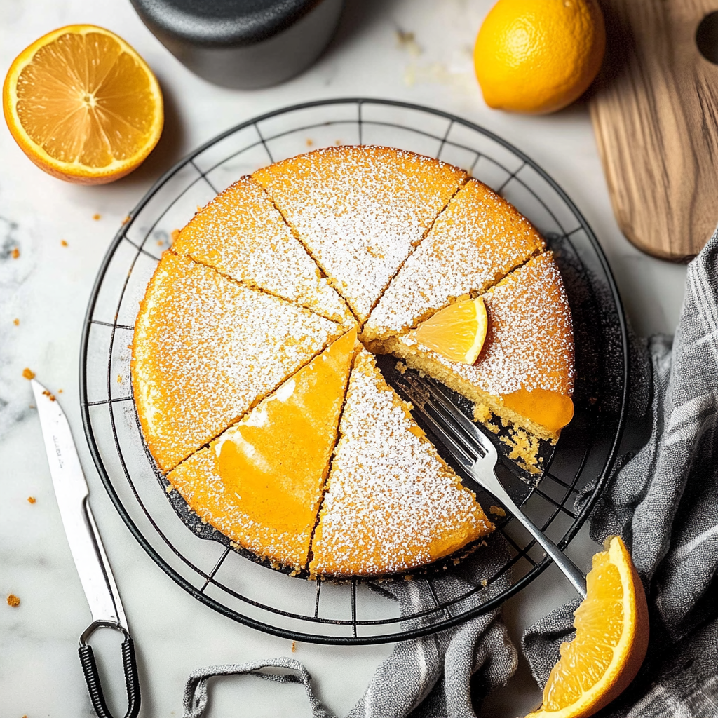 Recipe preparation for semolina cake (ravanija)
