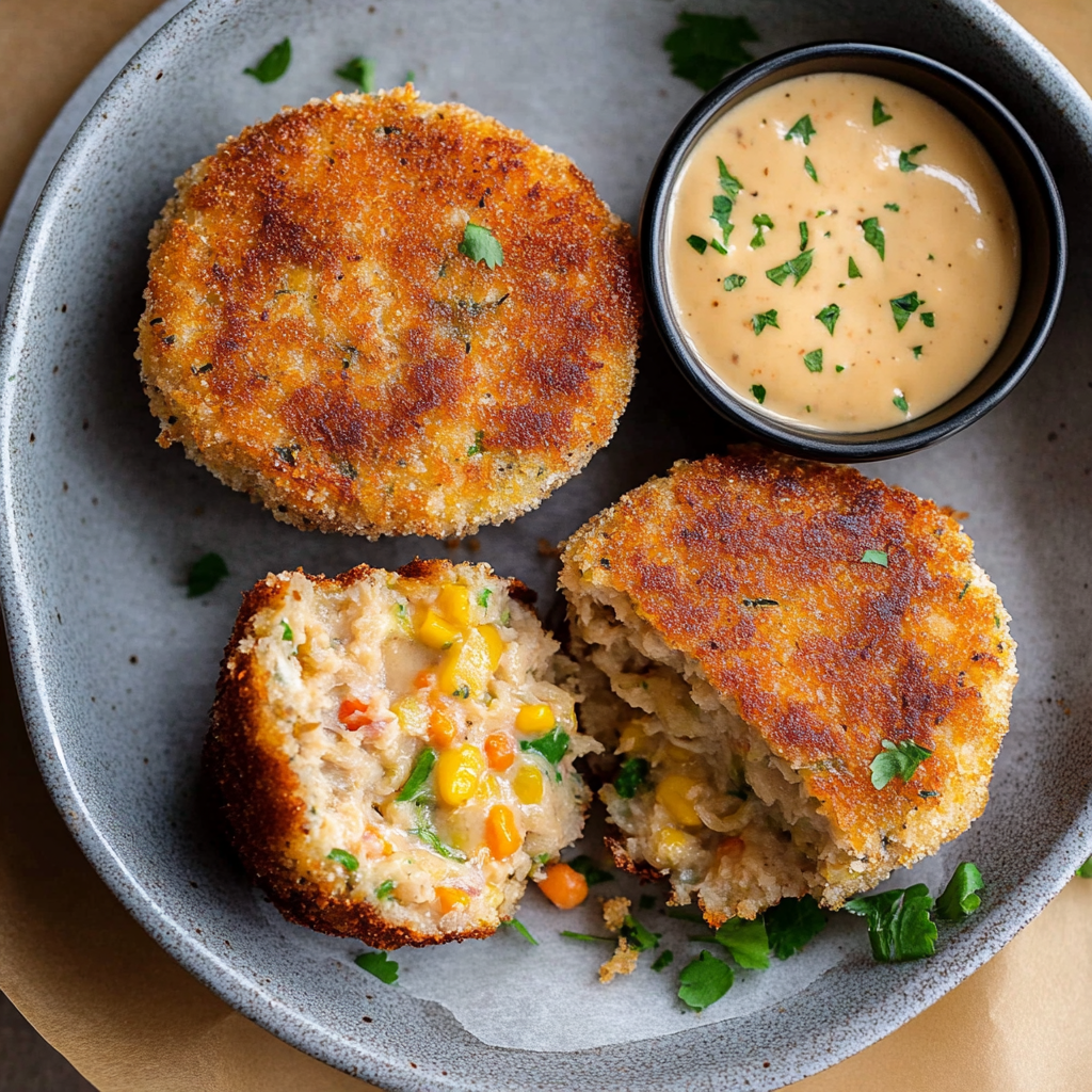 Recipe preparation for tuna fish cakes