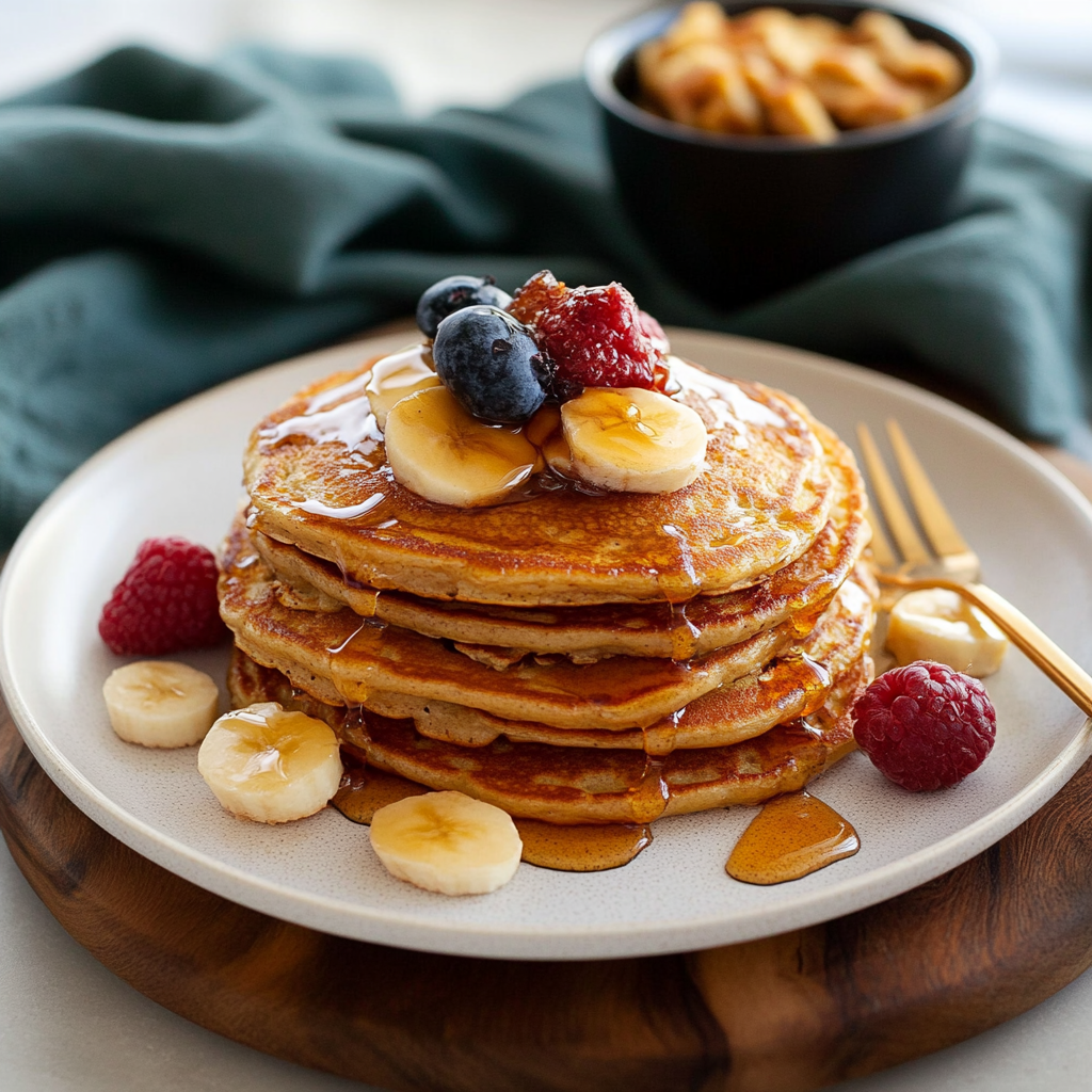 Recipe preparation for protein pancakes