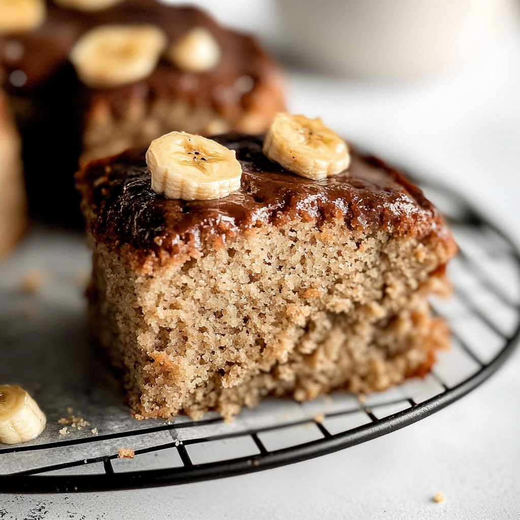 Recipe preparation for gluten free banana cake
