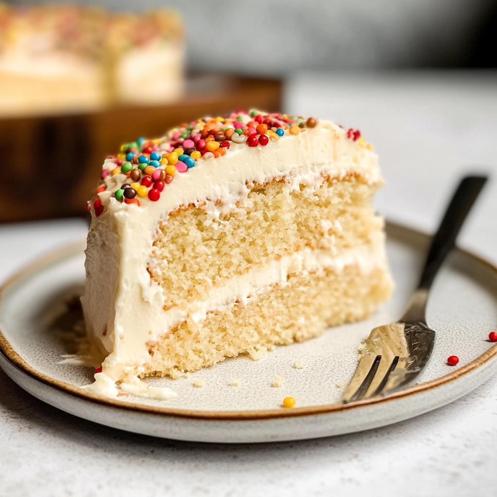 Recipe preparation for vegan gluten free vanilla cake