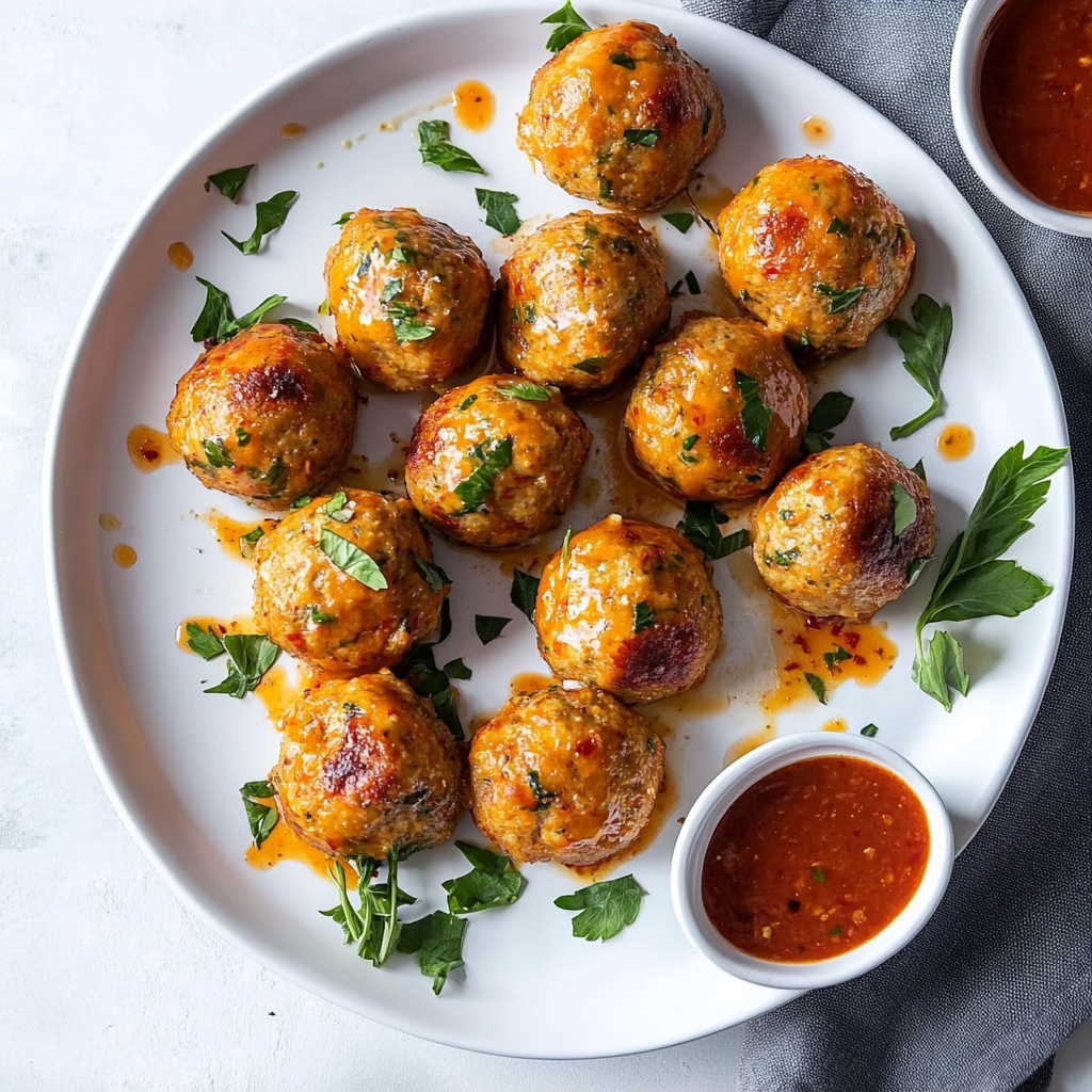Recipe preparation for chicken ricotta meatballs
