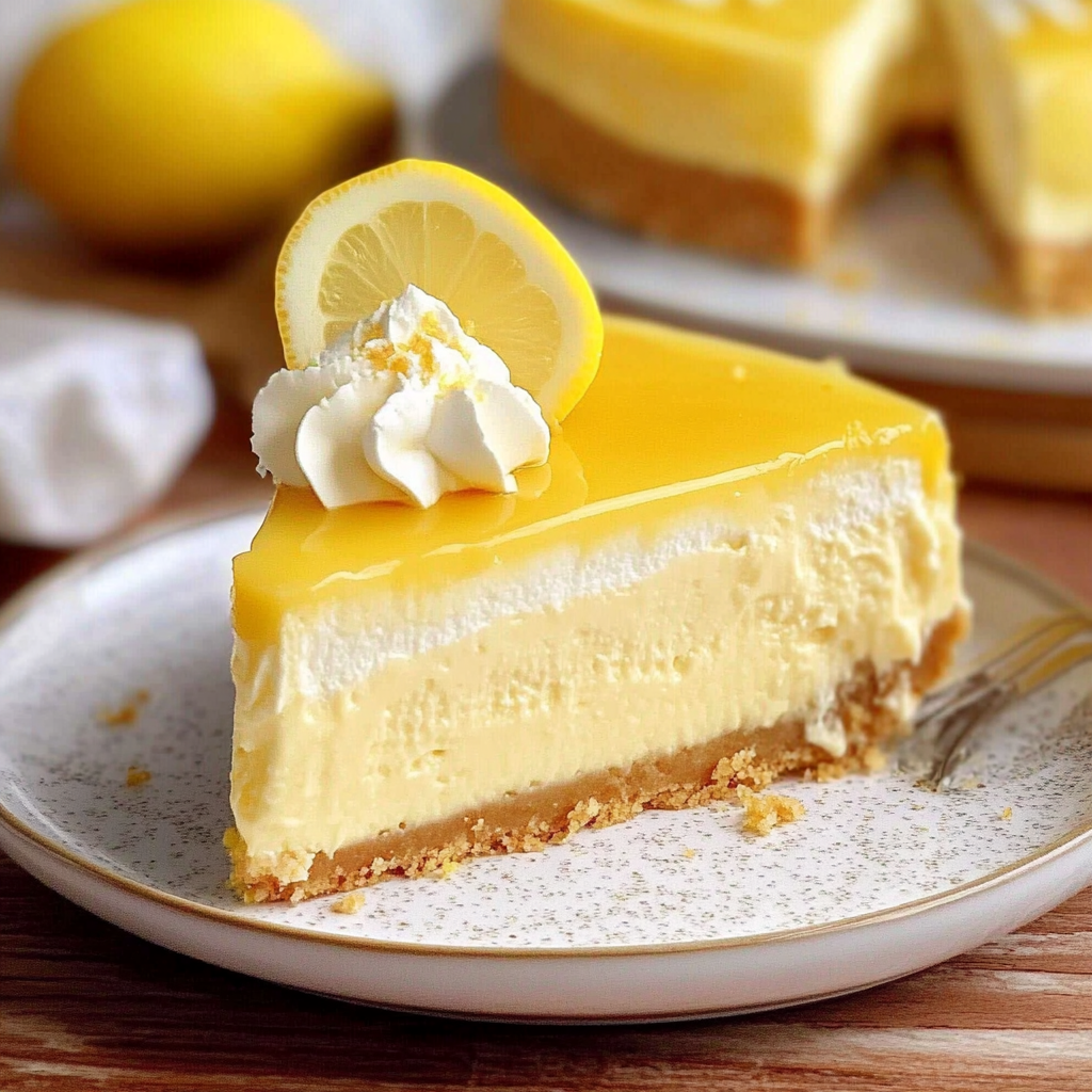 Recipe preparation for luscious lemon cheesecake