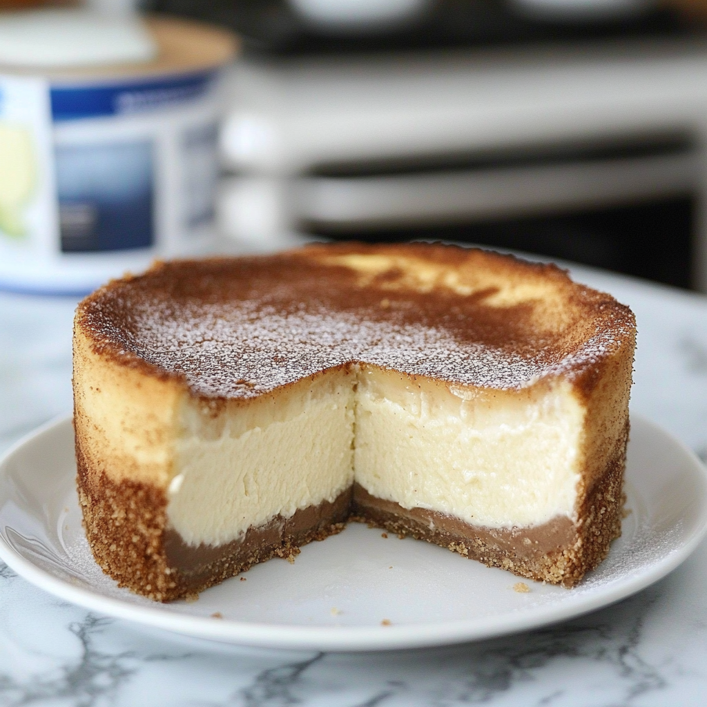 Recipe preparation for snickerdoodle cheesecake