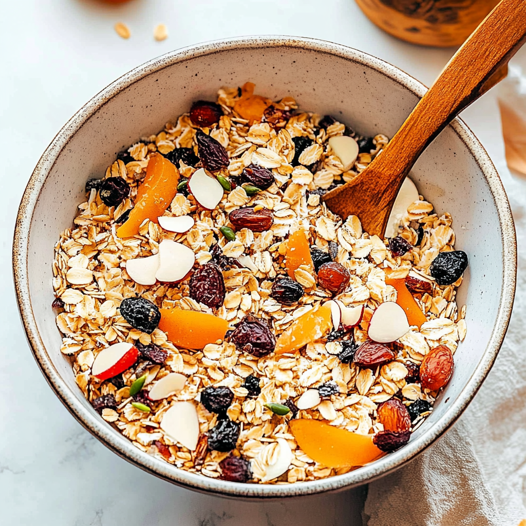 Recipe preparation for muesli
