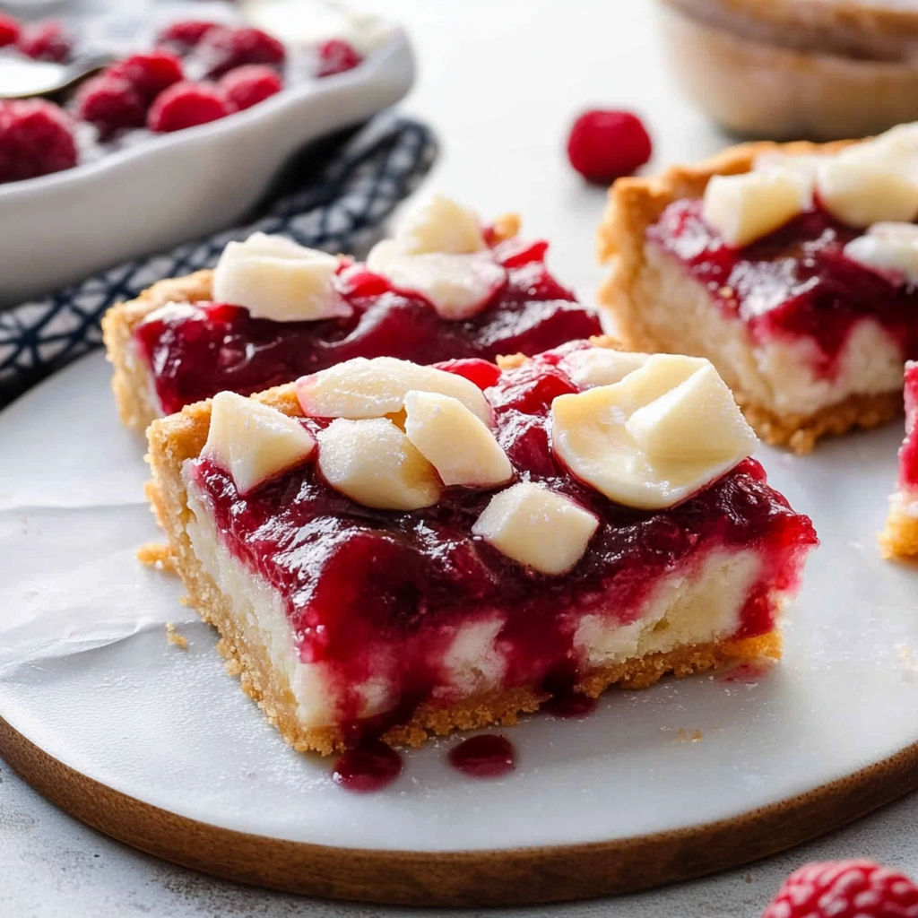 Recipe preparation for cherry pie bars