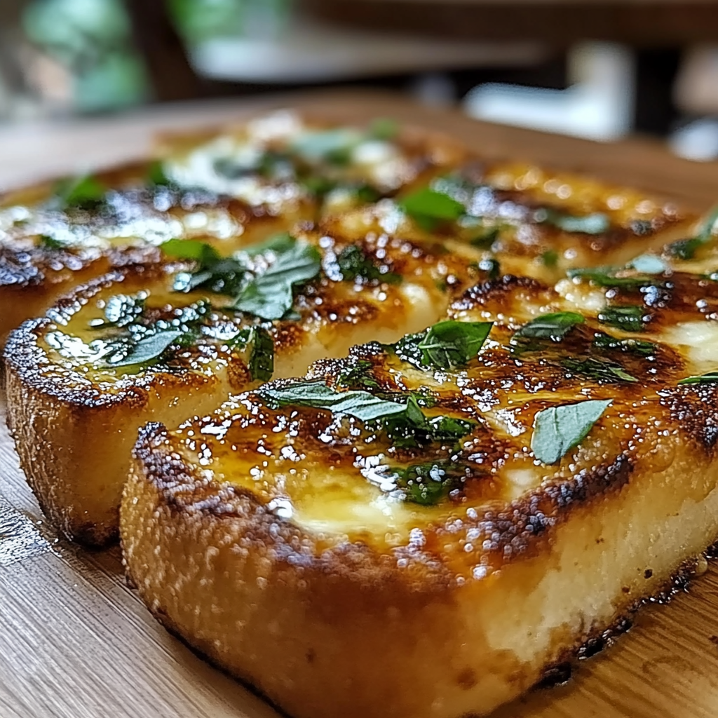 Recipe preparation for Hot Honey Garlic Bread Pizza