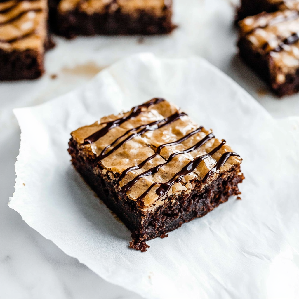 Recipe preparation for samoa brownies