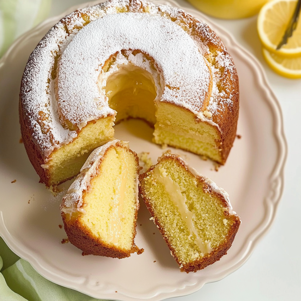 Recipe preparation for limoncello cake