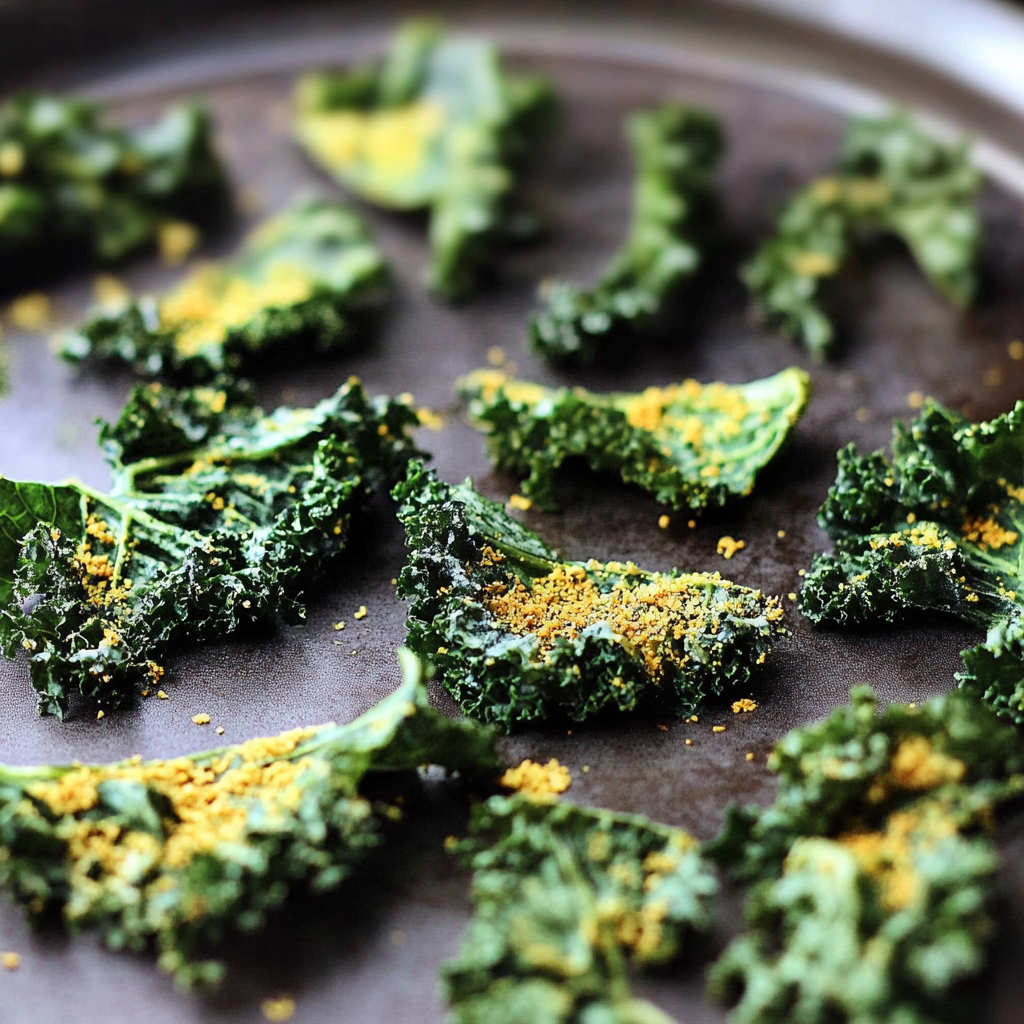 Recipe preparation for kale chips