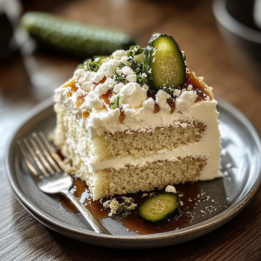 Recipe preparation for pickle cake