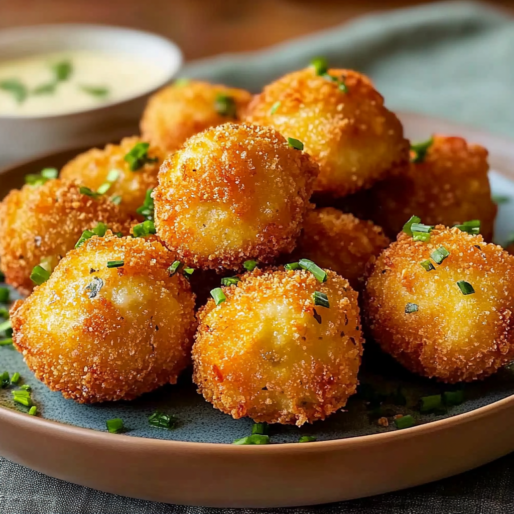 Recipe preparation for golden jalapeño poppers bites