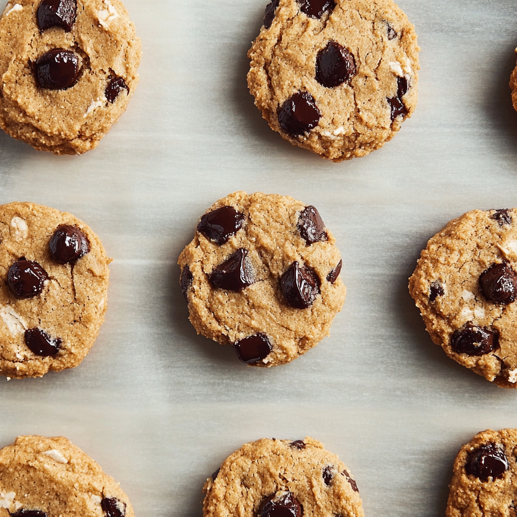 Recipe preparation for almond flour cookies