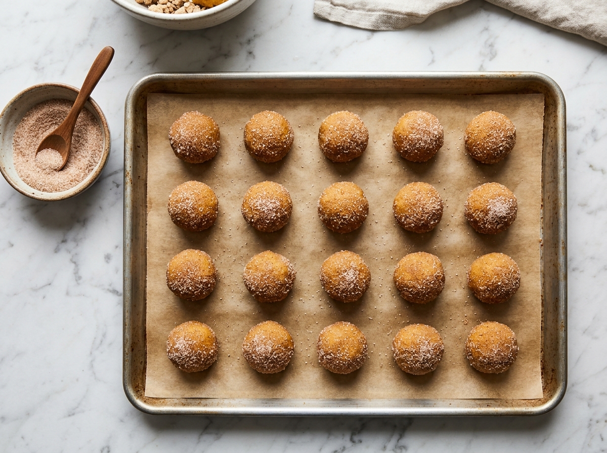 Chewy Pumpkin Snickerdoodles Recipe preparation process