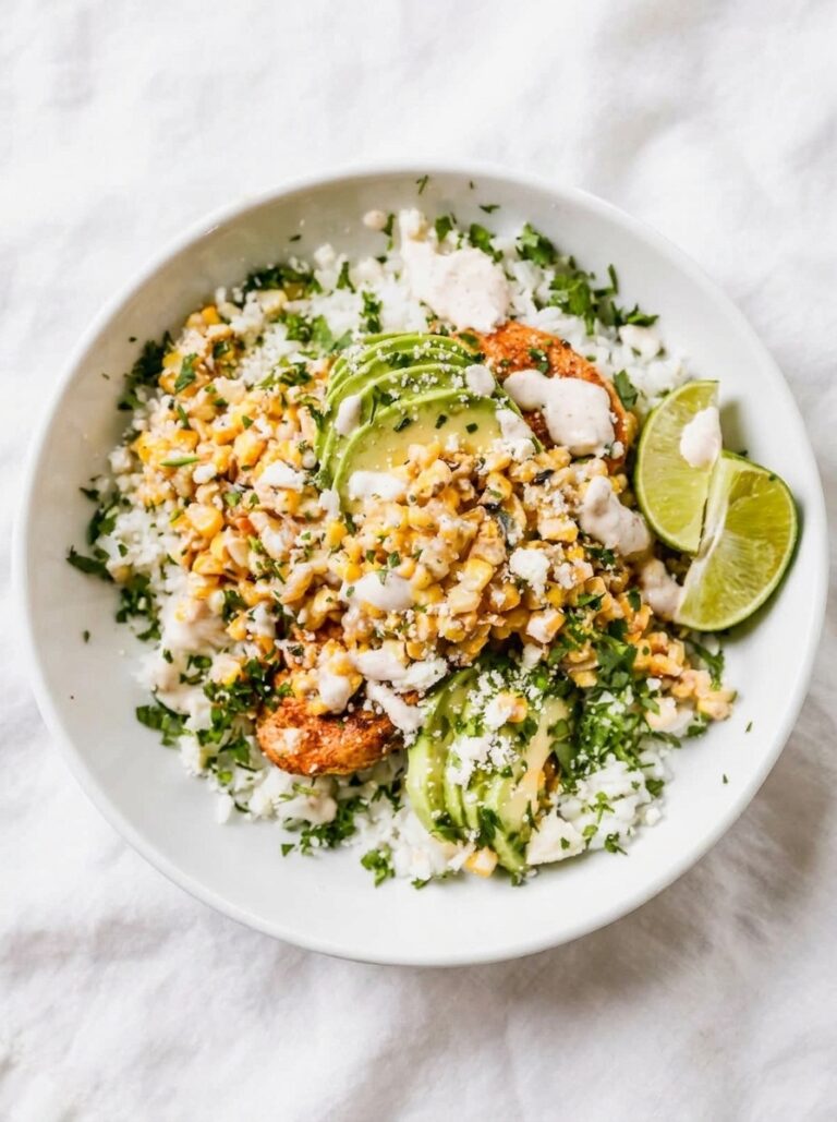 Street Corn Chicken Bowls for Flavorful Weeknight Meals