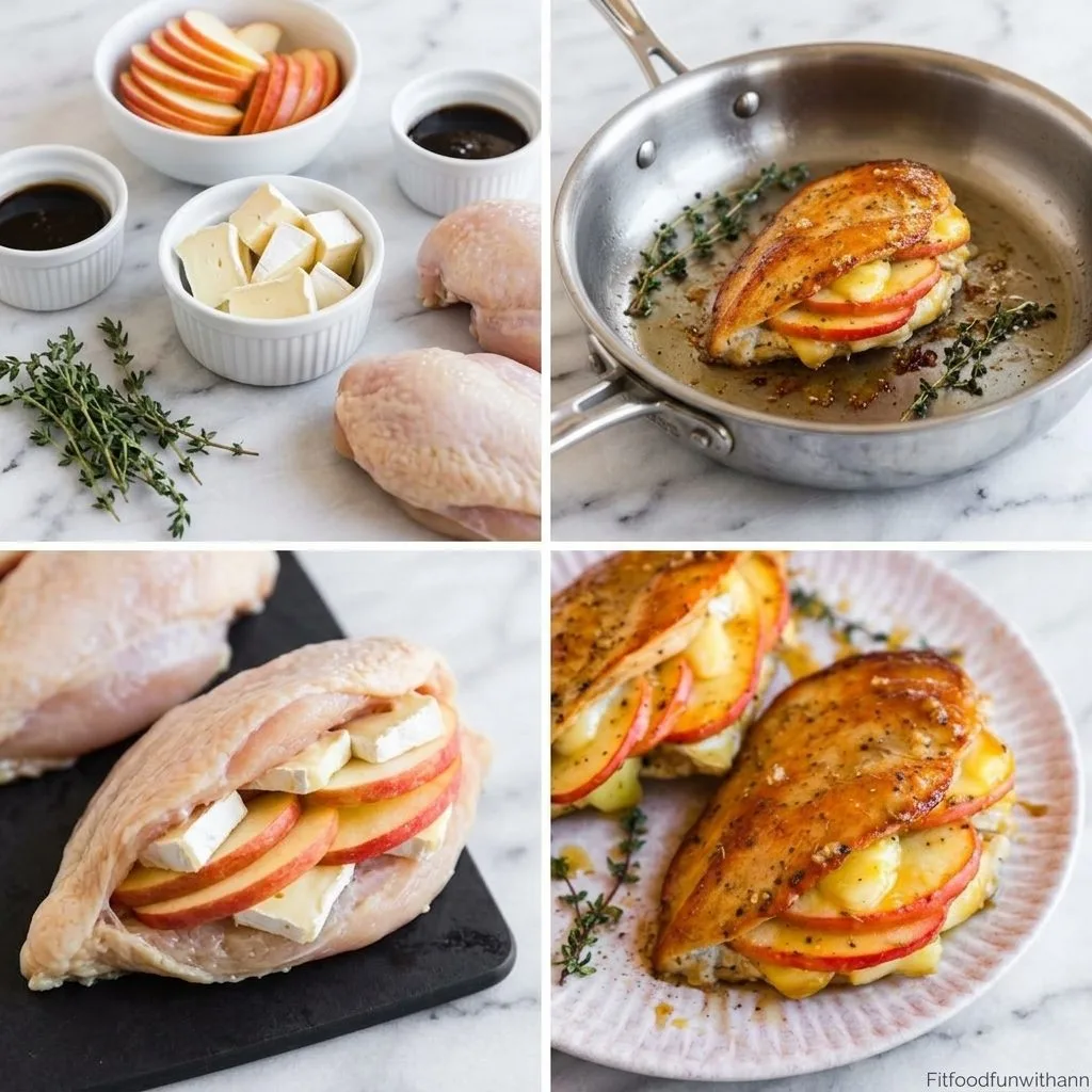 Step 2 — Apple and Brie Stuffed Chicken