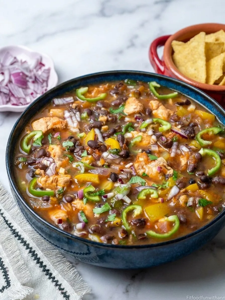 Black Bean Chicken Soup