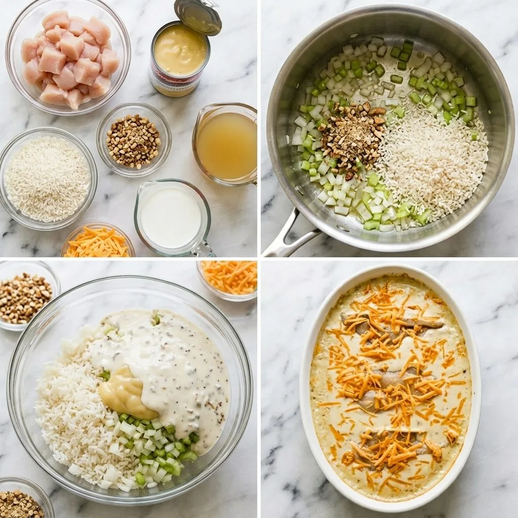 Step 2 — Chicken and Rice Casserole