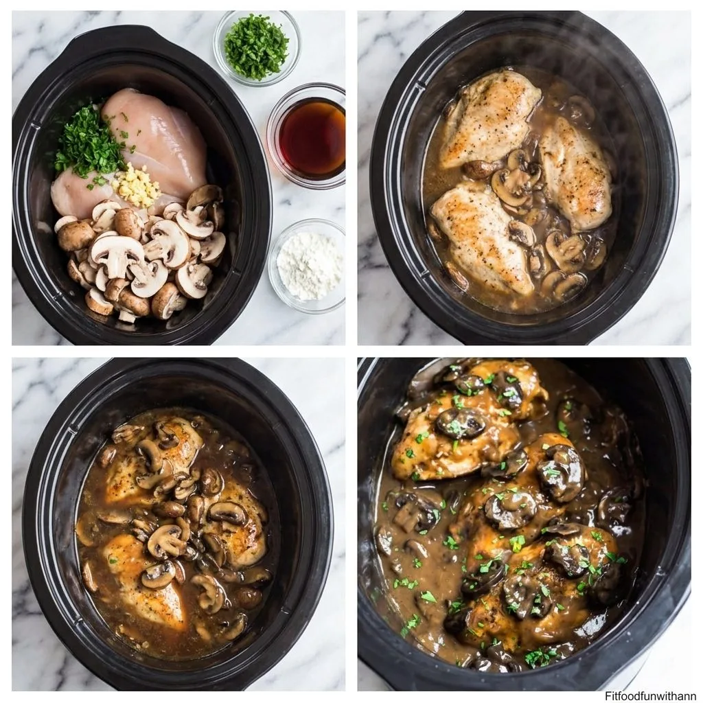 Step 2 — Crock Pot Chicken Marsala: Savory Slow-Cooked Comfort