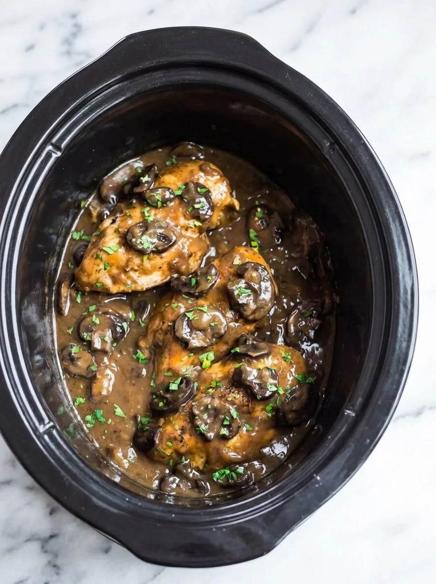 Step 3 — Crock Pot Chicken Marsala: Savory Slow-Cooked Comfort