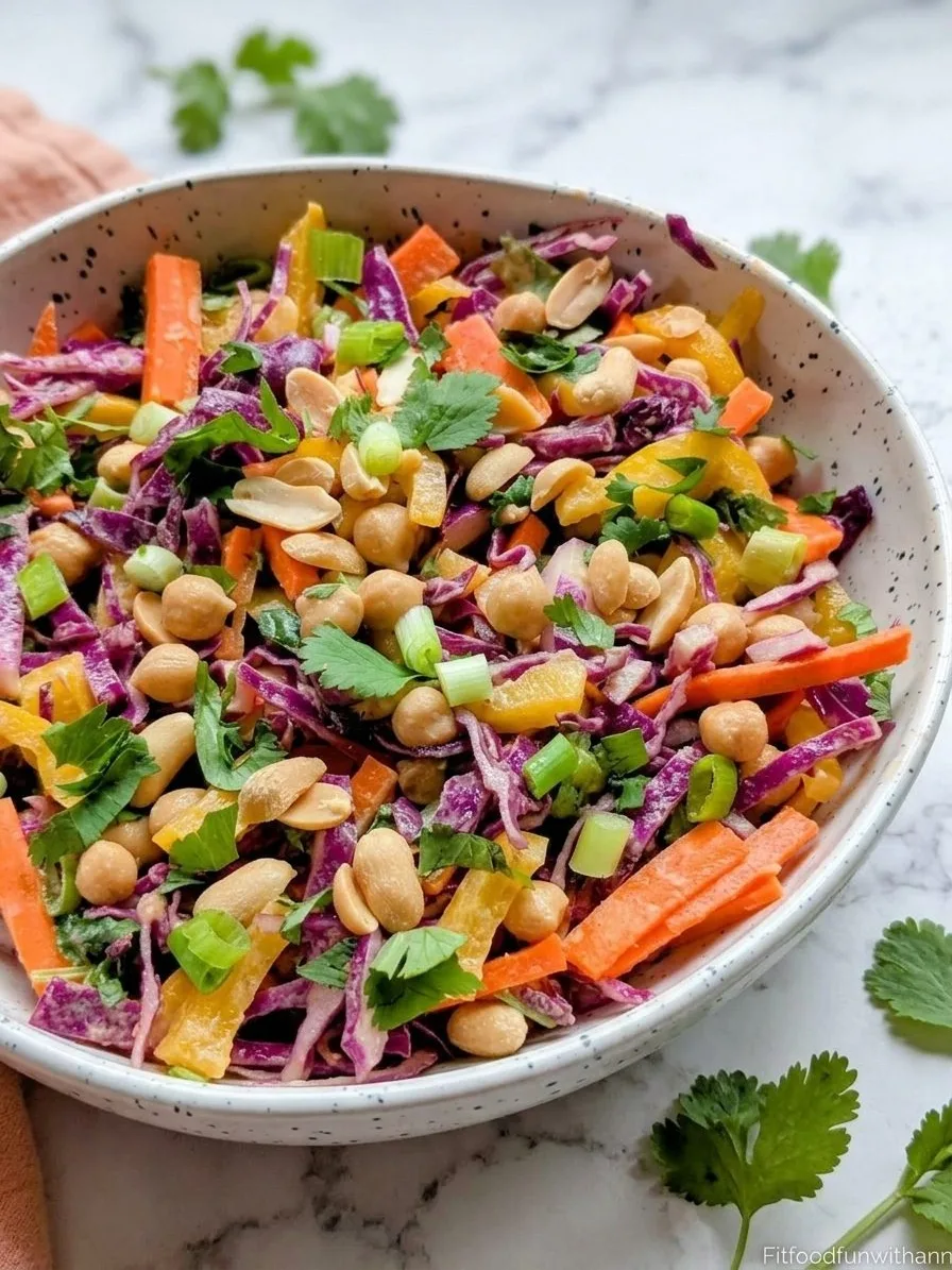 Crunchy Thai Chickpea Salad