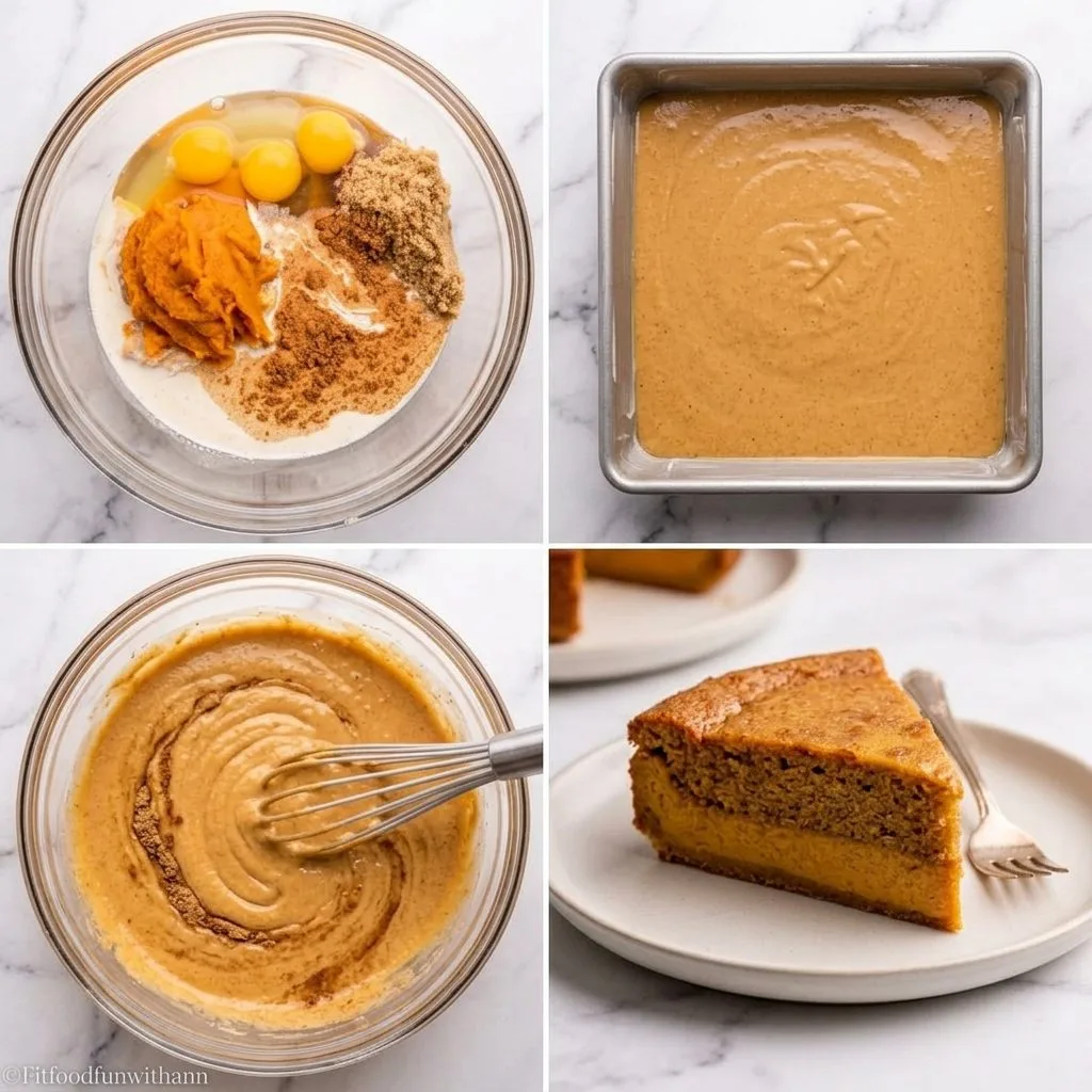 Step 2 — Pumpkin Magic Cake