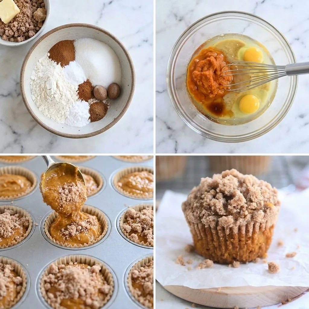 Pumpkin Snickerdoodle Muffins — Step 2 Step 2 — Pumpkin Snickerdoodle Muffins