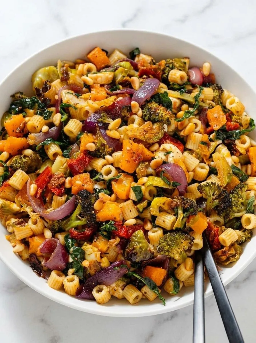 Step 3 — Roasted Vegetable Fall Pasta Salad