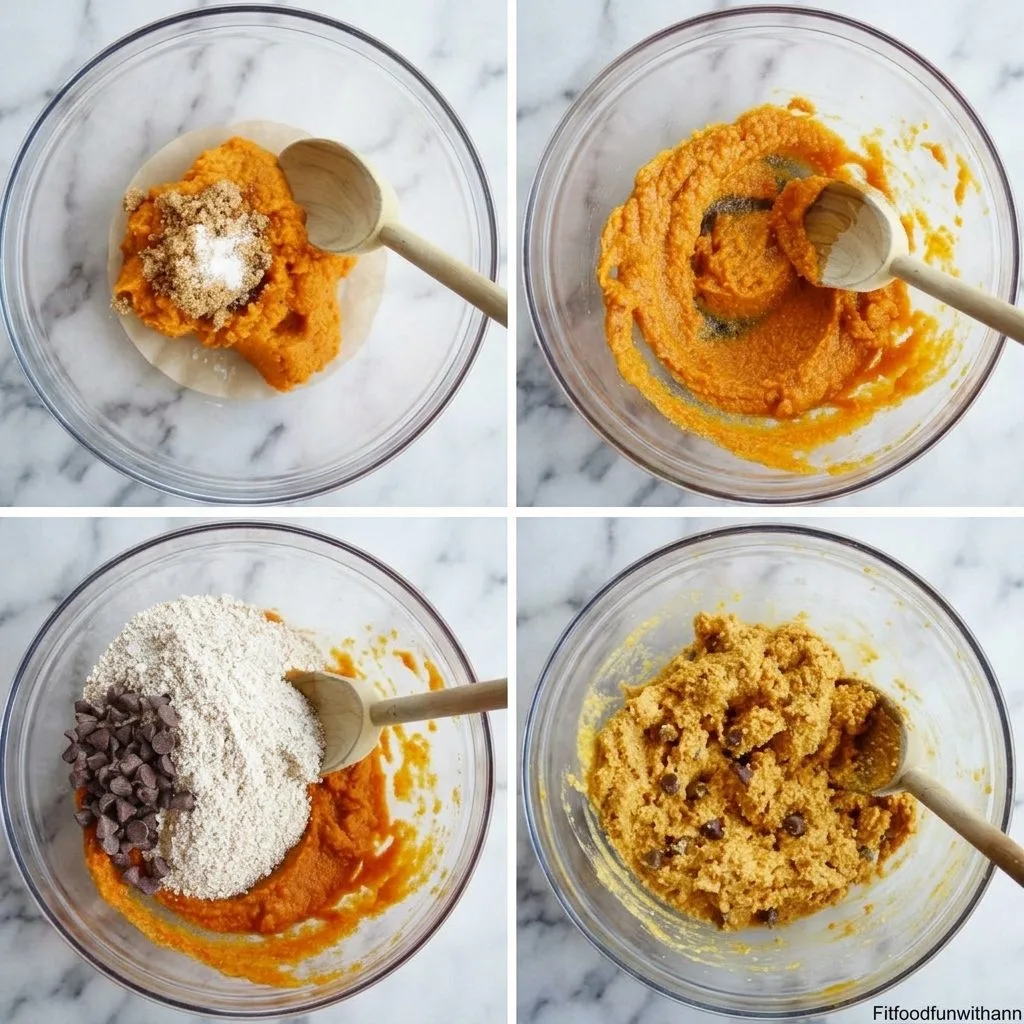 Step 2 — Vegan Pumpkin Oat Cookies (3 Ingredients)