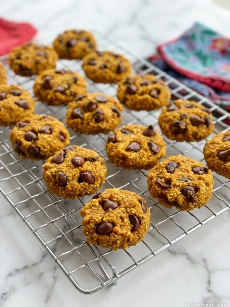 Vegan Pumpkin Oat Cookies (3 Ingredients)