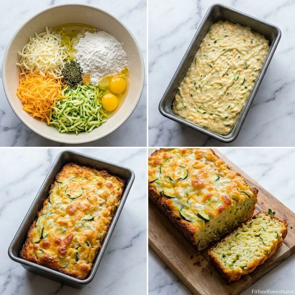 Step 2 — Zucchini Cheese Bread