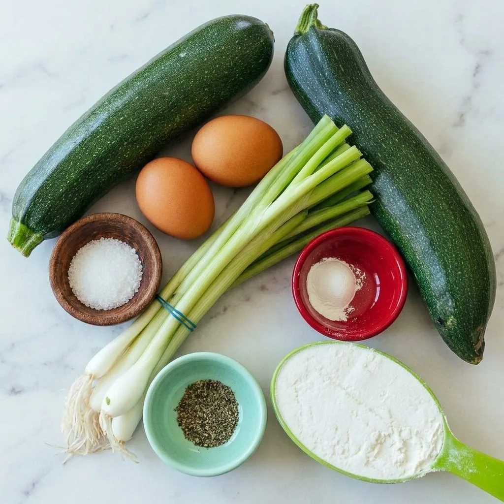 Crispy zucchini fritters with a golden crunch